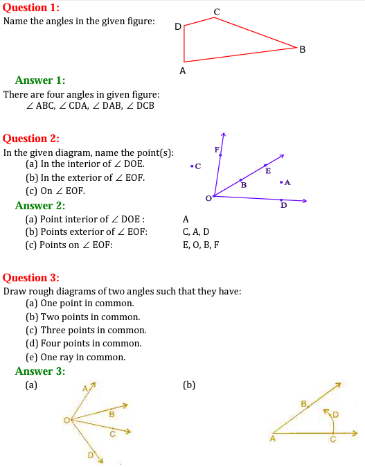 Ncert Solutions Class 6 Maths Exercise 4.3