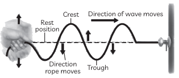 If you twirl one end of a horizontally stretched rope in a circle in a ...
